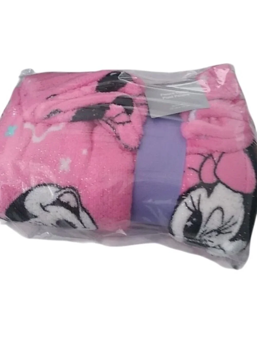 Disney Store Minnie Mouse Sparkle Threads Throw Blanket, 50